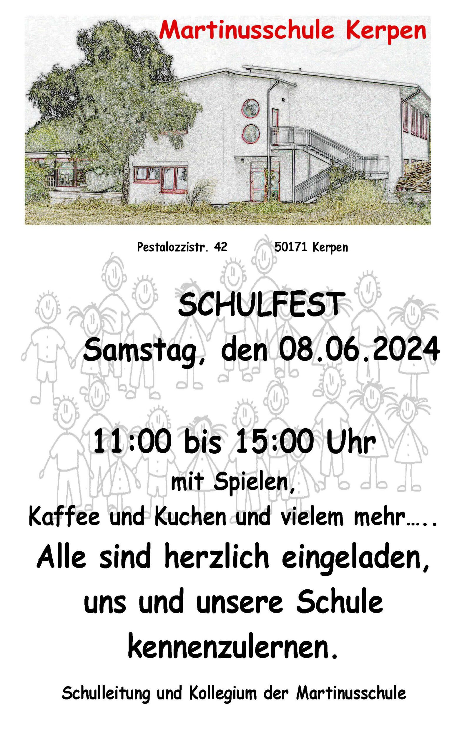 2024.05.27 Schulfest Flyer